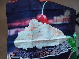 Полотенце кухонное 40х60 см, 200 г/м2, 100% хлопок, Silvano, Капкейк, Узбекистан, 100029 - фото 1 от пользователя