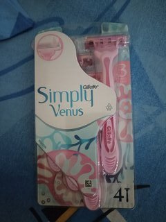 Станок для бритья Venus, Simply, для женщин, 3 лезвия, 4 шт, одноразовые - фото 2 от пользователя