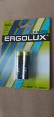 Батарейка Ergolux, ААА (LR03, 24A), Alkaline, щелочная, 1.5 В, блистер, 2 шт, 11743 - фото 7 от пользователя