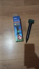 Отпугиватель UDR-S21 SOL GREEN, Uniel, кротов и змей, на солн бат, аккум., IP44 - фото 2 от пользователя