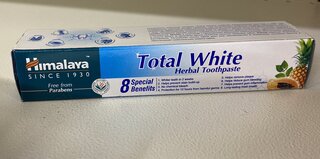 Зубная паста Himalaya, Total White Отбеливающий уход, 50 мл - фото 2 от пользователя