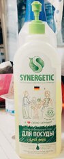 Средство для мытья посуды Synergetic, Алоэ, 1 л - фото 3 от пользователя