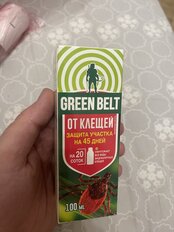 Инсектицид Защита участка, от клещей, жидкость, 100 мл, Green Belt - фото 1 от пользователя