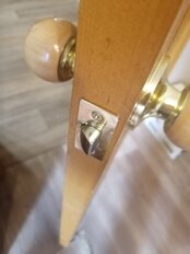 Защелка Avers, 6072-03-G/Beech, 00021180, с фиксатором, бук, дерево - фото 7 от пользователя