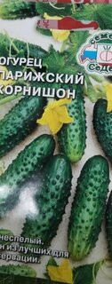 Семена Огурец, Парижский корнишон, 0.5 г, цветная упаковка, Седек - фото 8 от пользователя