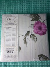Постельное белье 2-спальное, простыня 200х220 см, 2 наволочки 70х70 см, пододеяльник 175х215 см, Cleo, поплин, коллекция Pure Cotton, 20/237-PC - фото 2 от пользователя