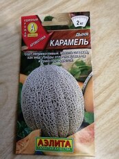 Семена Дыня, Карамель, 1 г, цветная упаковка, Аэлита - фото 6 от пользователя