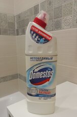 Чистящее средство универсальное, Domestos, Ультра белый, гель, 1 л - фото 9 от пользователя