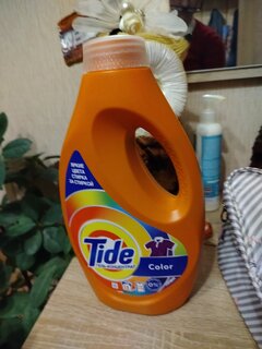 Гель для стирки Tide, 0.975 л, для цветного белья, Color - фото 9 от пользователя