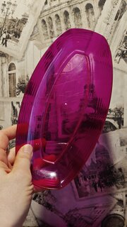 Селедочница пластик, овальная, 12.7х24.6х2.5х24.6 см, гранат, Fresh, Berossi, ИК13953 - фото 1 от пользователя