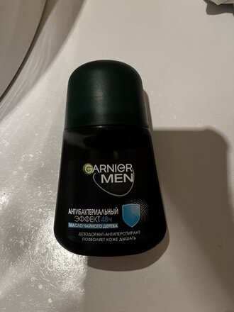 Дезодорант Garnier, Эффект чистоты, для мужчин, ролик, 50 мл - фото 2 от пользователя
