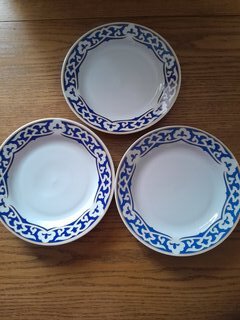Тарелка десертная, фарфор, 17.5 см, круглая, Гладкий край Синяя Пахта, Дулевский фарфор, 103362 - фото 8 от пользователя
