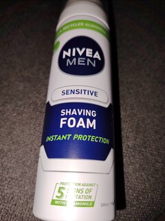 Пена для бритья, Nivea, для чувствительной кожи, 200 мл, 81720 - фото 1 от пользователя