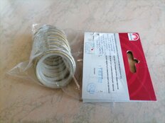 Кольца металл, диаметр 25 мм, для штор, 10 шт, белое золото, СФ25-400/410-33 - фото 2 от пользователя