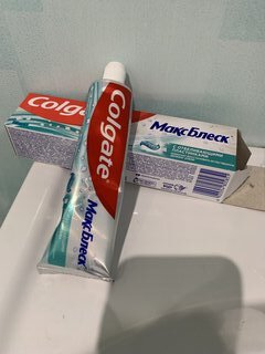 Зубная паста Colgate, МаксБлеск, 100 мл - фото 6 от пользователя