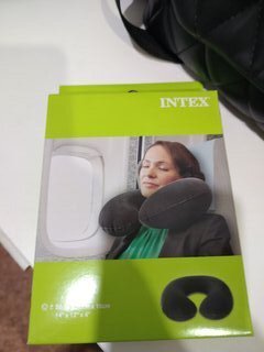 Подушка надувная дорожная, Intex, 36х30х10 см, 68675 - фото 6 от пользователя