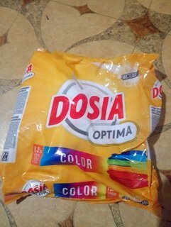 Стиральный порошок Dosia, 1.2 кг, автомат, для цветного белья, Optima Color - фото 1 от пользователя