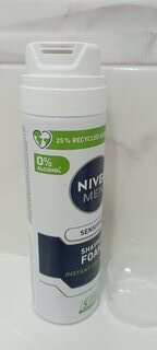 Пена для бритья, Nivea, для чувствительной кожи, 200 мл, 81720 - фото 1 от пользователя