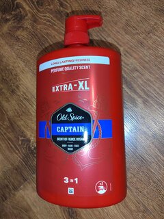 Гель для душа и шампунь Old Spice, 2 в 1 Captain, для мужчин, 1 л - фото 4 от пользователя