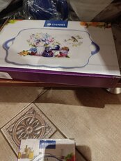Блюдо доломит, прямоугольное, 14х23 см, Патрицио, Daniks - фото 5 от пользователя