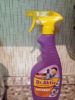 Чистящее средство для кухни, Dr.Aktiv, Антижир, спрей, 500 мл - фото 2 от пользователя