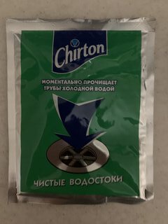 Средство от засоров Chirton, 60 г - фото 3 от пользователя