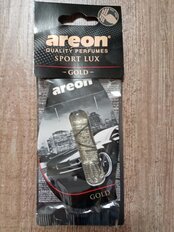 Ароматизатор в машину подвесной, гелевый, Areon, Liquid Lux Sport Gold, 5 мл, 46341 - фото 8 от пользователя