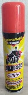 Инсектицид Дихлофос, от летающ.и полз.насек, универсальный, аэрозоль, 150 мл, без запаха, Мистер Вольт - фото 2 от пользователя