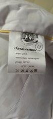 Одеяло 1.5-спальное, 140х205 см, Овечья шерсть, 350 г/м2, зимнее, чехол 100% хлопок, кант, Selena - фото 4 от пользователя