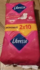 Прокладки женские Libresse, Ultra Normal, 20 шт, мягкая поверхность, 8478 - фото 9 от пользователя