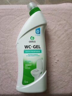 Чистящее средство для сантехники, Grass, WC-gel, гель, 750 мл - фото 1 от пользователя