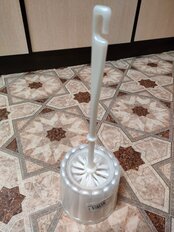Ерш для туалета Мультипласт, МТ097 Фигурный, напольный, пластик, перламутровый - фото 1 от пользователя