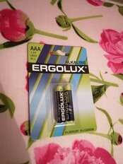 Батарейка Ergolux, ААА (LR03, 24A), Alkaline, щелочная, 1.5 В, блистер, 2 шт, 11743 - фото 8 от пользователя