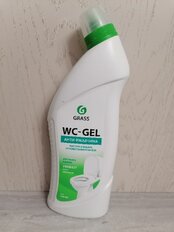 Чистящее средство для сантехники, Grass, WC-gel, гель, 750 мл - фото 3 от пользователя