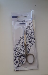 Ножницы маникюрные нержавеющая сталь, загнутые, узкие, Studio style, 45734-4346 - фото 2 от пользователя