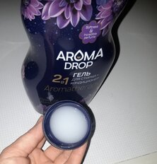 Гель для стирки Aroma Drop, 1 л, универсальный, Лаванда и ваниль 2в1 - фото 4 от пользователя