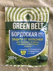 Фунгицид Бордоская смесь экстра, защита от болезней, 200 г, порошок, Green Belt - фото 1 от пользователя