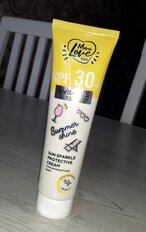 Солнцезащитный крем MonoLove bio, Summer shine, SPF 30, 100 мл, с мерцающим эффектом - фото 9 от пользователя