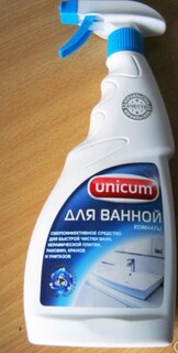 Чистящее средство для ванной, Unicum, спрей, 500 мл - фото 2 от пользователя