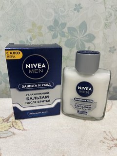 Бальзам после бритья, Nivea, Увлажняющий, с алоэ вера, 100 мл, 81300 - фото 4 от пользователя