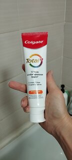 Зубная паста Colgate, Total Витамин С, 100 мл - фото 4 от пользователя