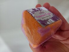 Бомбочки для ванны Счастье в кубе Донна лаванда, 130 г - фото 4 от пользователя