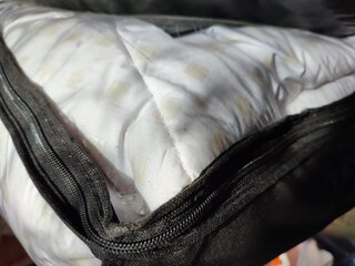 Одеяло 1.5-спальное, 140х205 см, Овечья шерсть, 350 г/м2, зимнее, тик смесовой 50% хлопок, 50% полиэфир, кант, Selena - фото 8 от пользователя