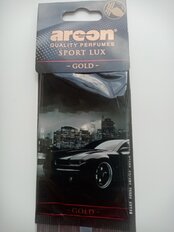 Ароматизатор в машину подвесной, сухой, Areon, Sport lux, в ассортименте, 704-411-SL1/704-411-SL3 - фото 5 от пользователя