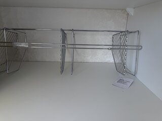 Полка для ванной металл, настенная, 3 яруса, угловая, 27.5х20х62.5 см, хром, Delphinium, AE-672, 101035 - фото 1 от пользователя