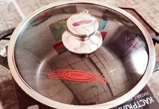 Кастрюля алюминий, антипригарное покрытие, 3 л, с крышкой, крышка стекло, Горница, Гранит, к2433аг - фото 5 от пользователя