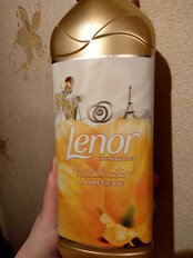 Кондиционер для белья Lenor, 0.91 л, Haute Couture La Prеcieuse, концентрат - фото 2 от пользователя