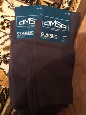 Носки муж, OMSA CLASSIC, 203, т.серый, р. 42-44 - фото 4 от пользователя