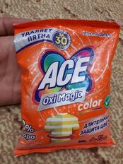 Отбеливатель Ace, Oxi Magic Color, 200 г, порошок, для цветного белья, кислородный, 80226074 - фото 7 от пользователя