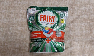 Капсулы для посудомоечной машины Fairy, Platinum Plus All in One Лимон, 50 шт, 0.78 кг - фото 5 от пользователя